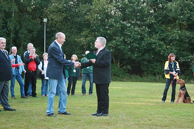 Ehrung Kai Dießner - Foto: Sabine Weiß