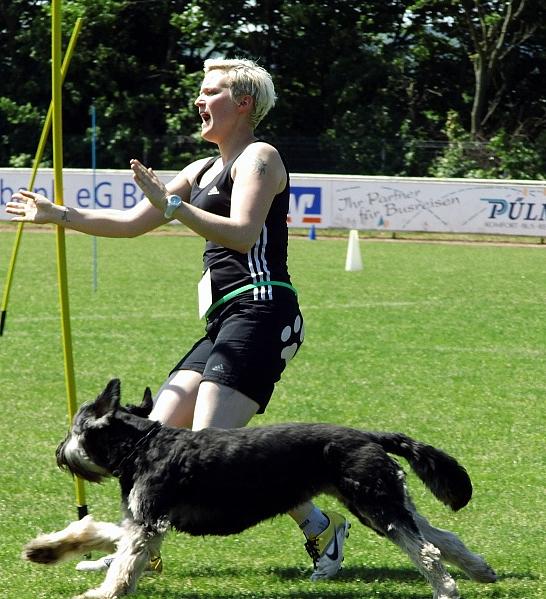 Anika Petrowski mit Lucy