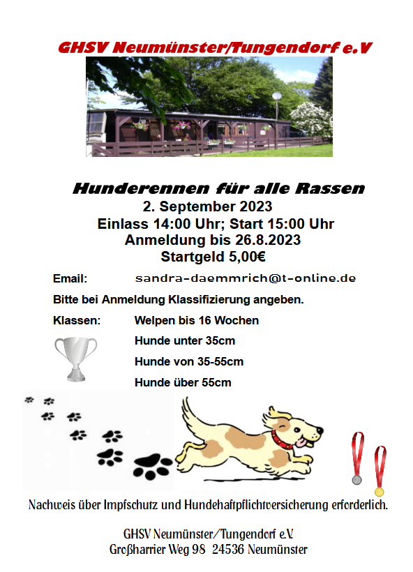 GHSV Tungendorf Hunderennen 2023