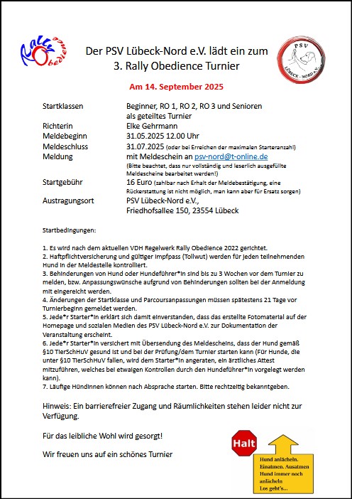 Einladung RO Luebeck Nord 092025